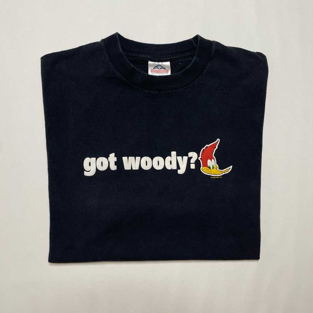 Vintage 90’s Woody The Woodpecker Puff Print Quot… - image 1