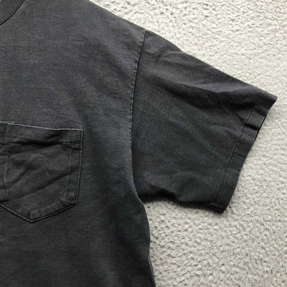 Vintage Blank T-Shirt Men's Medium M Short Sleeve… - image 5