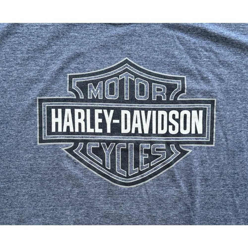 Harley Davidson Motorcycle Biker T Shirt Surf Hun… - image 4