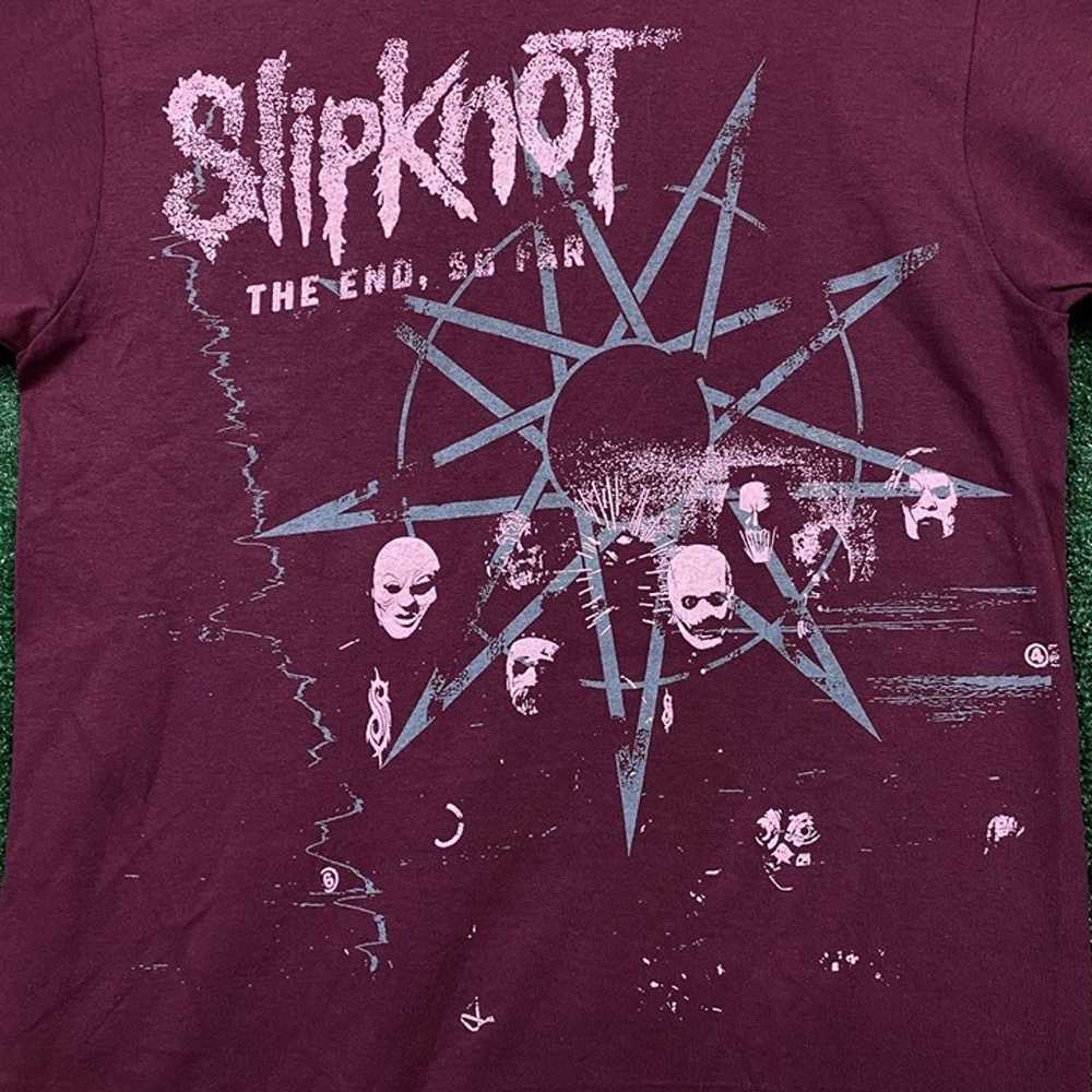 Slipknot The End So Far Heavy Metal Band T-Shirt … - image 2