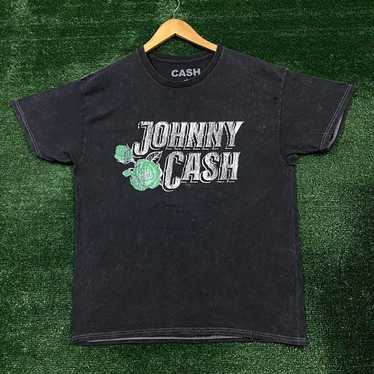 Johnny Cash Mineral Wash Country T-Shirt Size Lar… - image 1