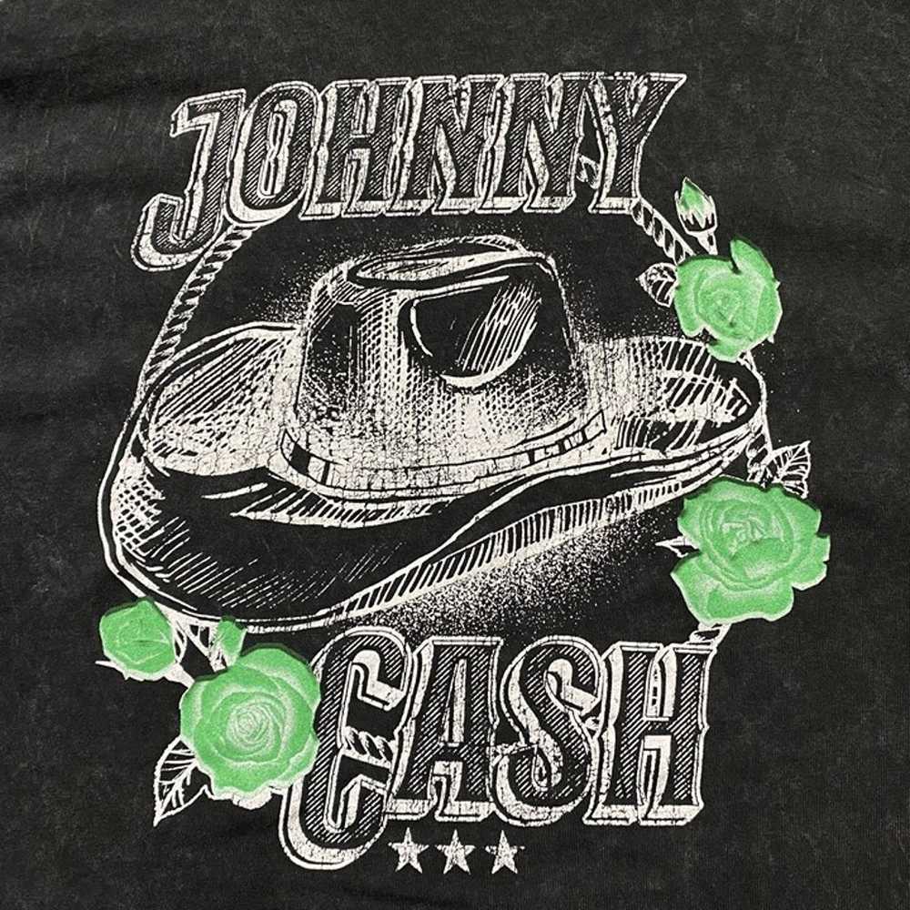 Johnny Cash Mineral Wash Country T-Shirt Size Lar… - image 3