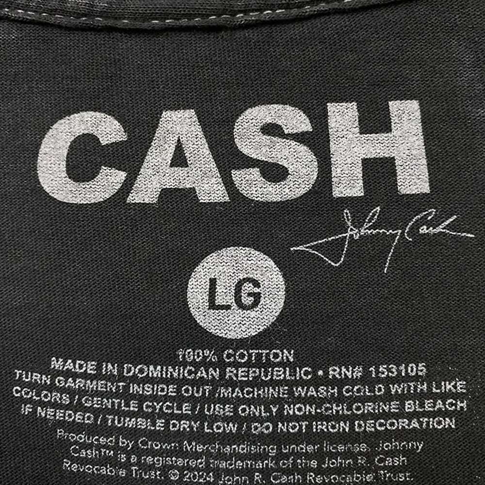 Johnny Cash Mineral Wash Country T-Shirt Size Lar… - image 4