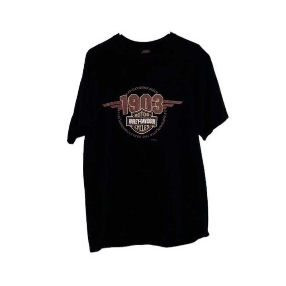 HD Harley Davidson Black 1903 t-shirt Tee Mens Si… - image 5