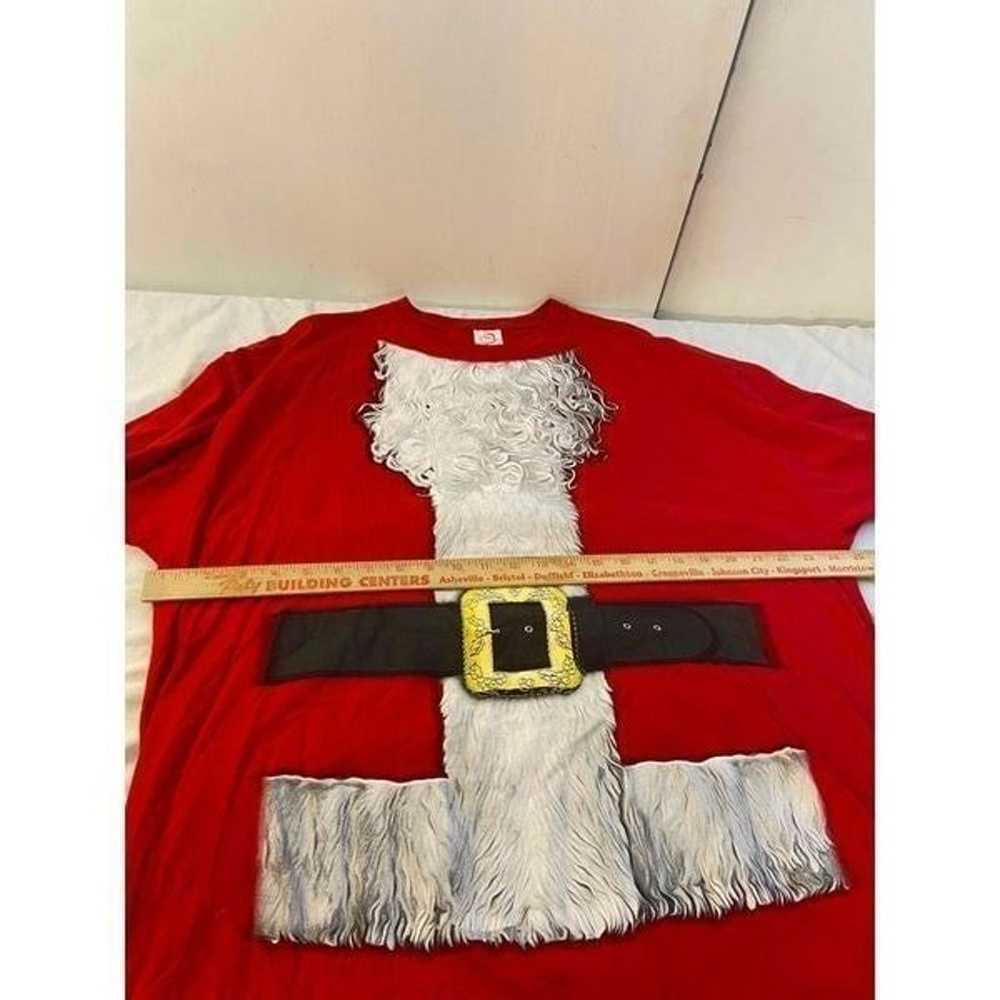 Dec 25th Red Santa 2xl costume t shirt xxl Christ… - image 6