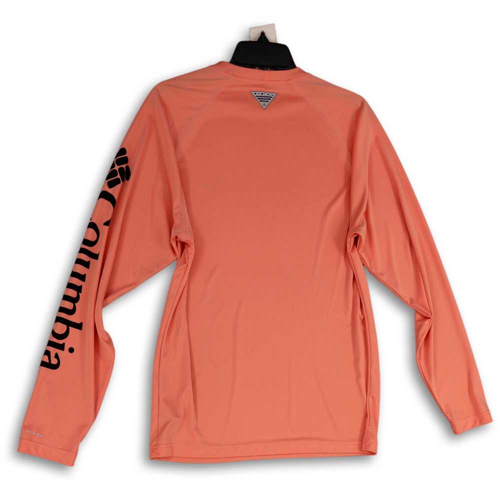 Columbia Womens Pink Omni-Shade PFG Crew Neck Lon… - image 2