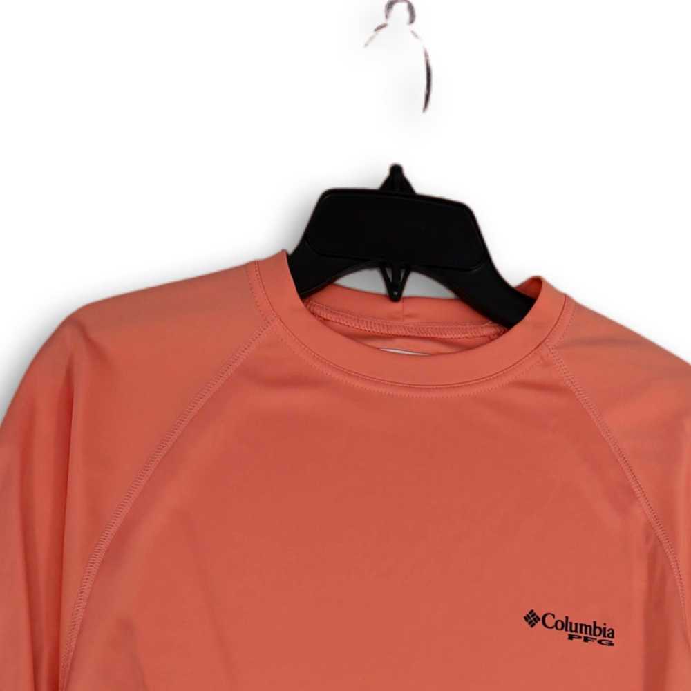 Columbia Womens Pink Omni-Shade PFG Crew Neck Lon… - image 3