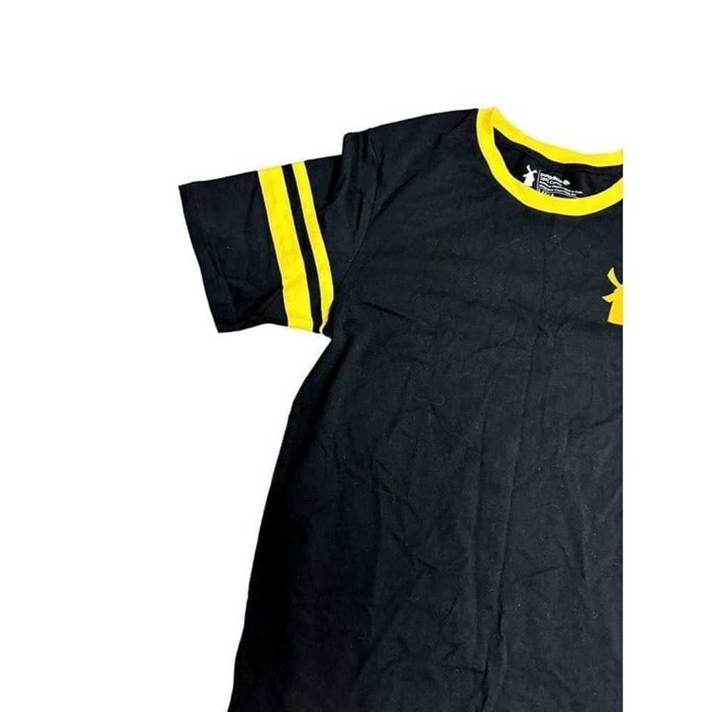 Dutch Bros Unisex Size Large Black Yellow Windmil… - image 2