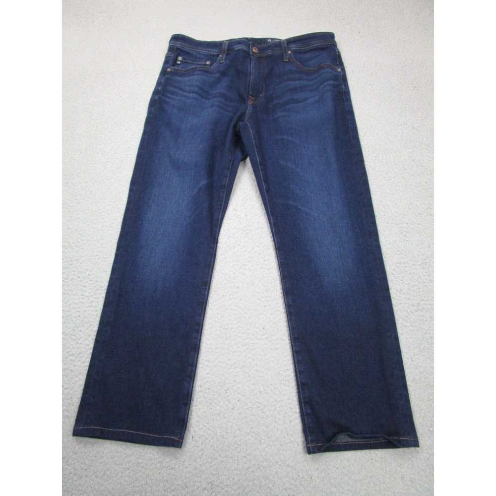 Vintage Adriano Goldschmied Jeans Mens 35 Blue Sl… - image 1