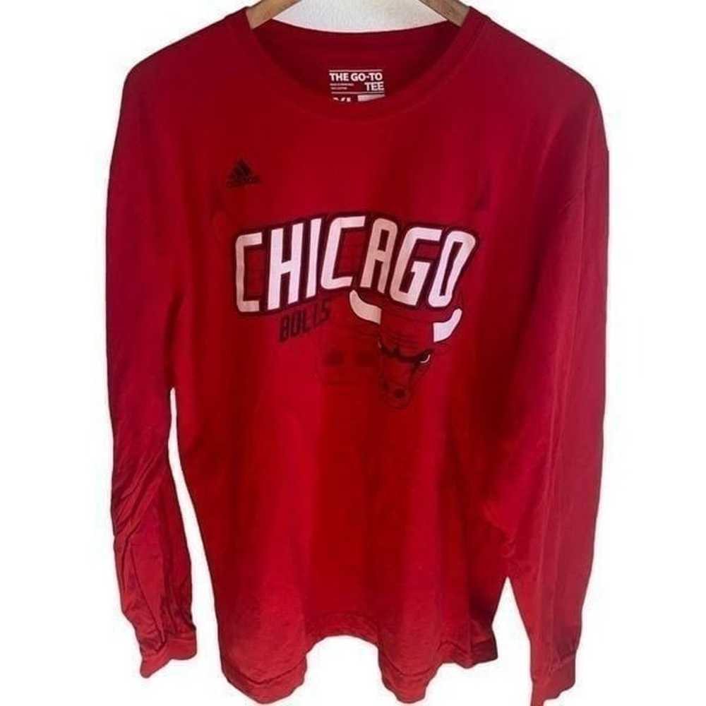 Adidas x NBA - Chicago Bulls Graphic Long Sleeve - image 1