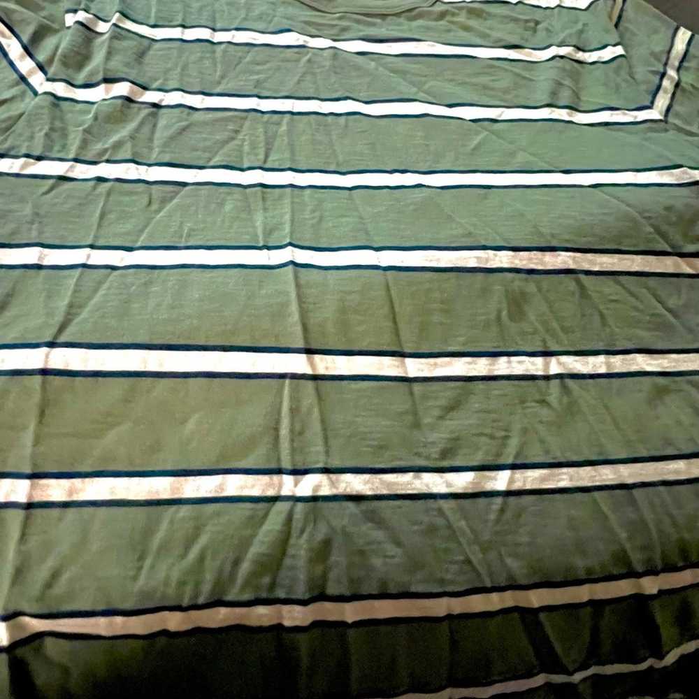 Jcrew slub cotton striped pocket tshirt - image 1