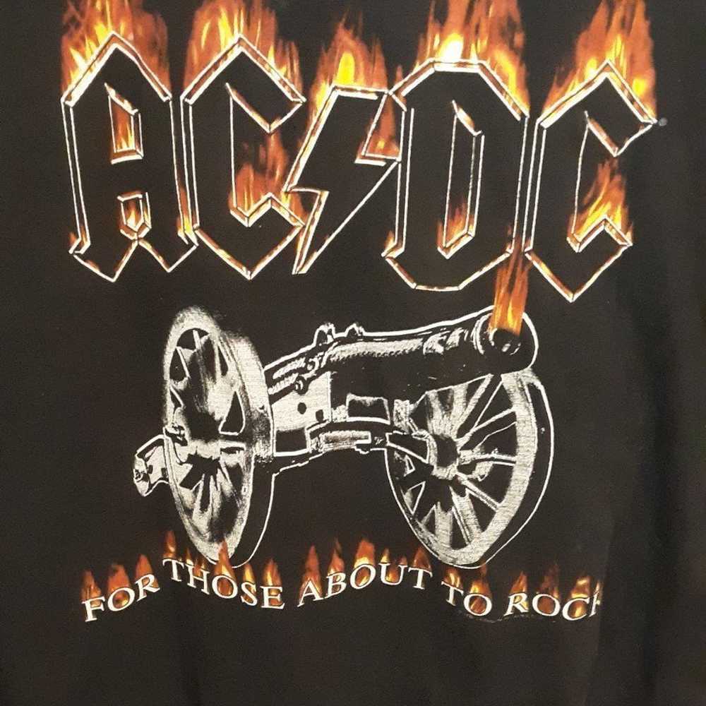Vintage 2004 Alstyle Mens Black XL AC/DC For Thos… - image 2