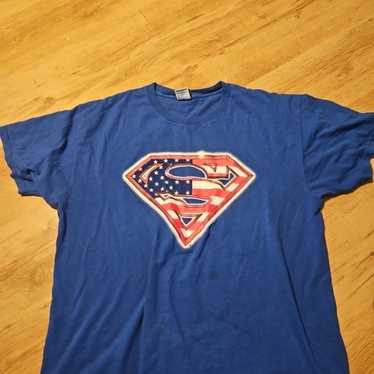 vintage superman t shirt - image 1