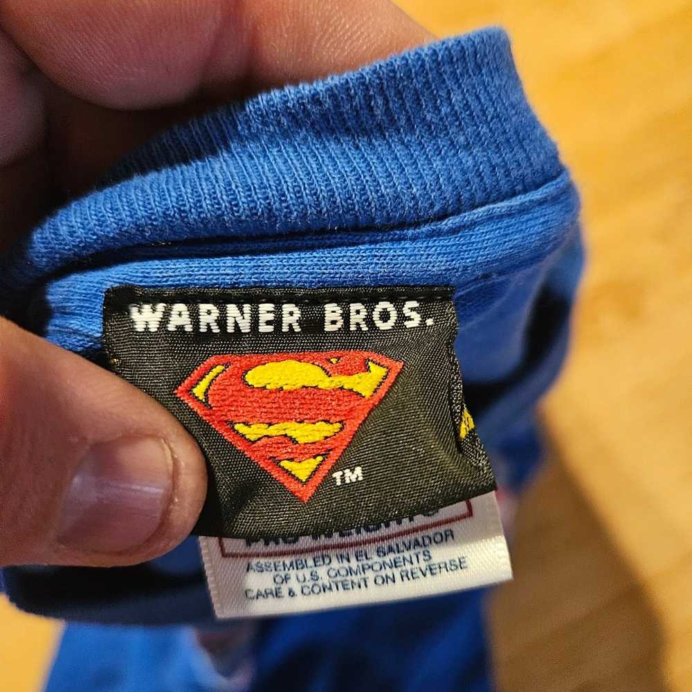 vintage superman t shirt - image 4