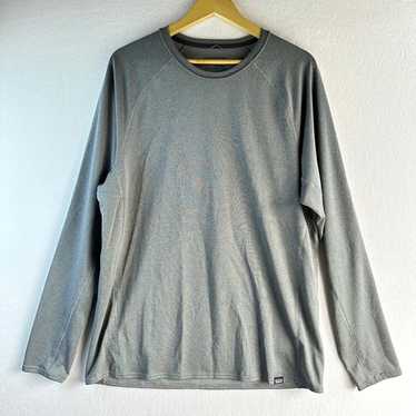 Patagonia Worn Wear Mens Long Sleeve Shirt XL Gra… - image 1