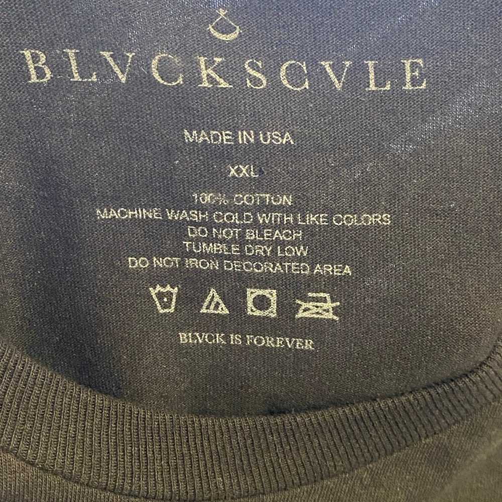 Black Scale T Shirt Used With Tags Graphic ASAP R… - image 3
