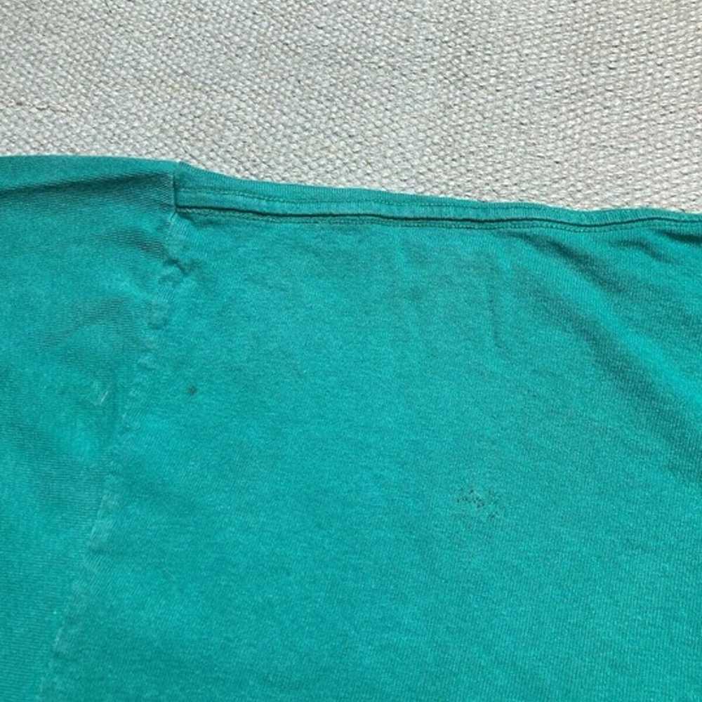 Vintage 90s pocket t shirt blank lee heavyweight … - image 9