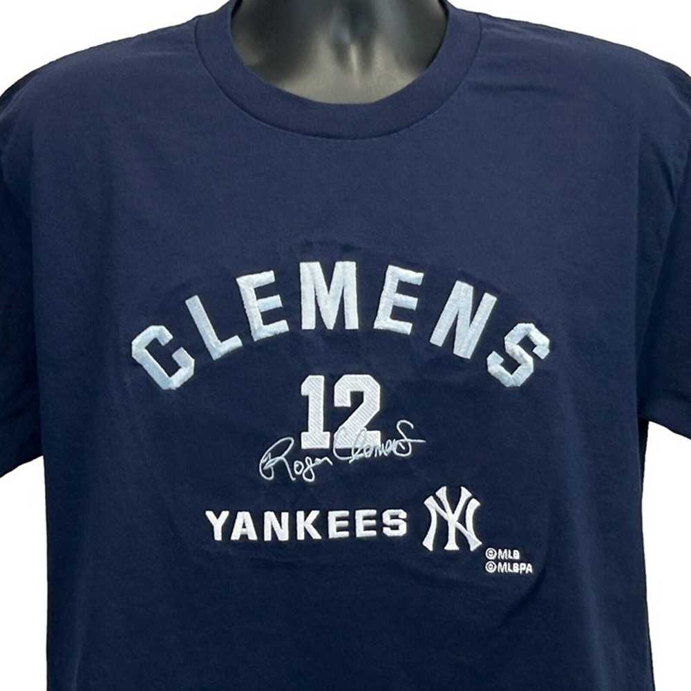 New York Yankees Roger Clemens Vintage 90s T Shir… - image 1