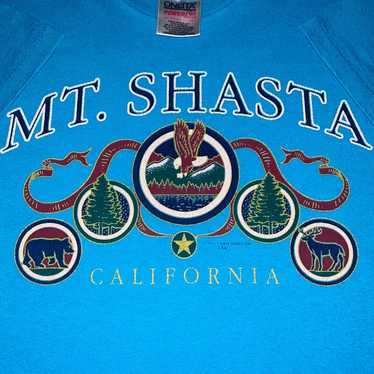 Vintage 90’s Mt. Shasta Men’s L Oneita California… - image 1