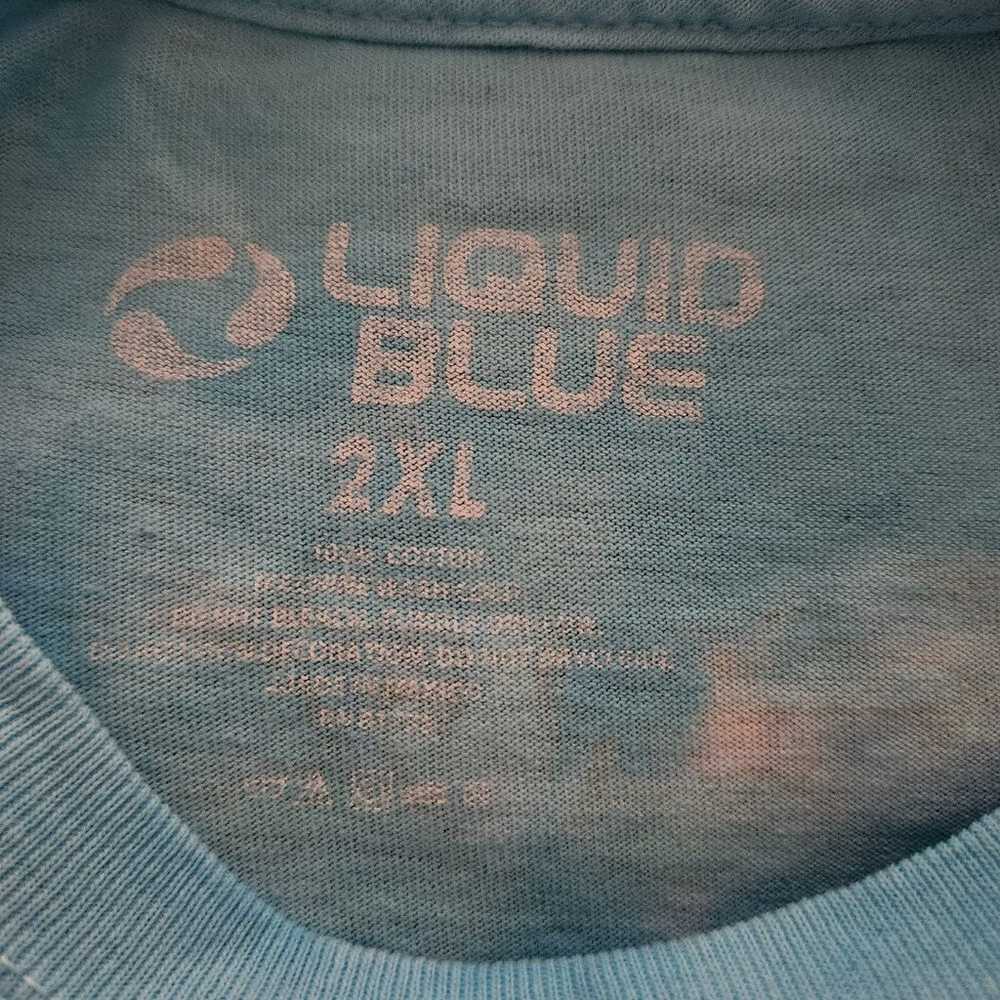 Grateful Dead Midnight Hour Liquid Blue 90s tie d… - image 3