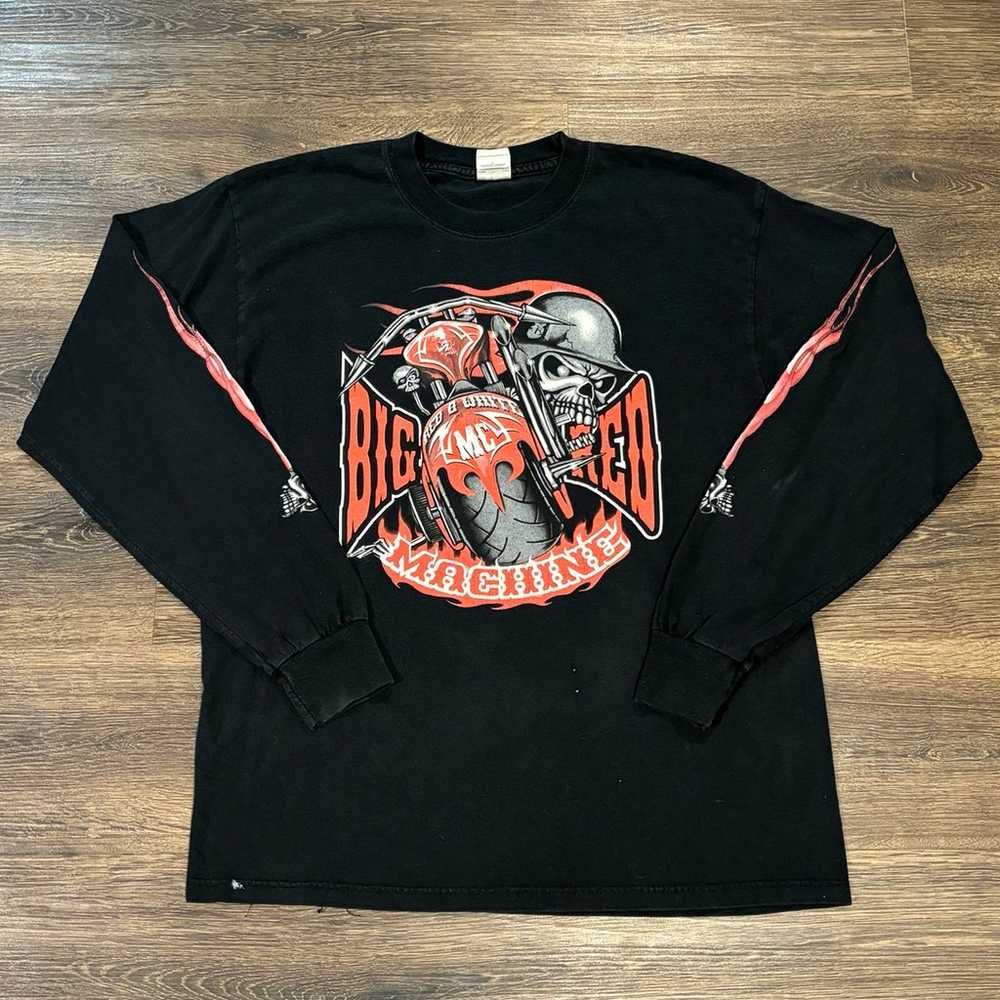 Hells Angels motorcycle club, long sleeve shirt - image 2