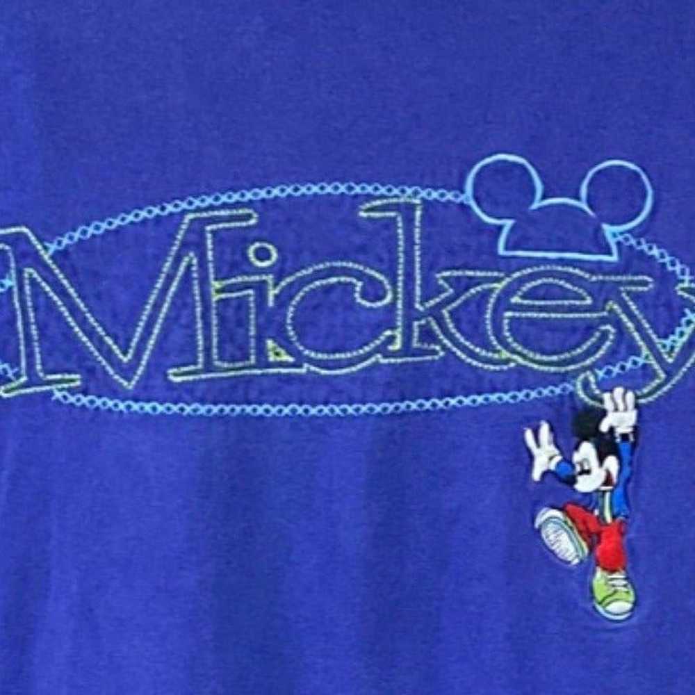 Vintage Embroidered Disney X Jerry Leigh Mickey M… - image 2