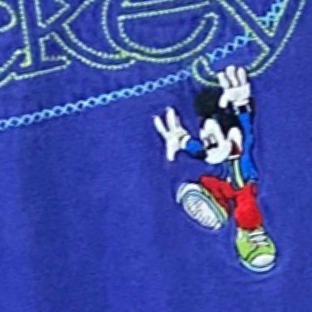 Vintage Embroidered Disney X Jerry Leigh Mickey M… - image 4