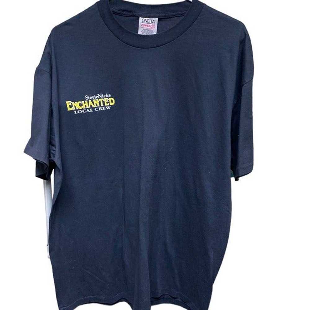 Stevie Nicks Enchanted Tour Crew Tee Shirt - image 1