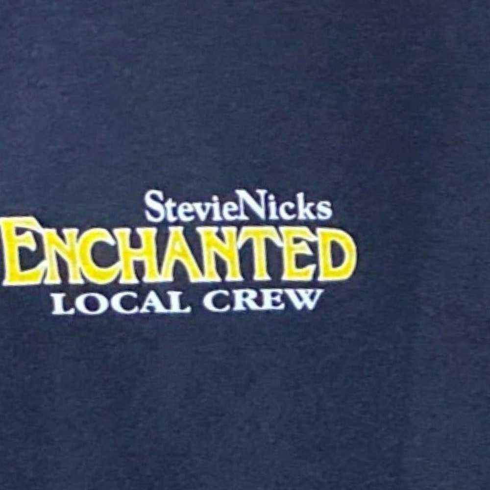 Stevie Nicks Enchanted Tour Crew Tee Shirt - image 3