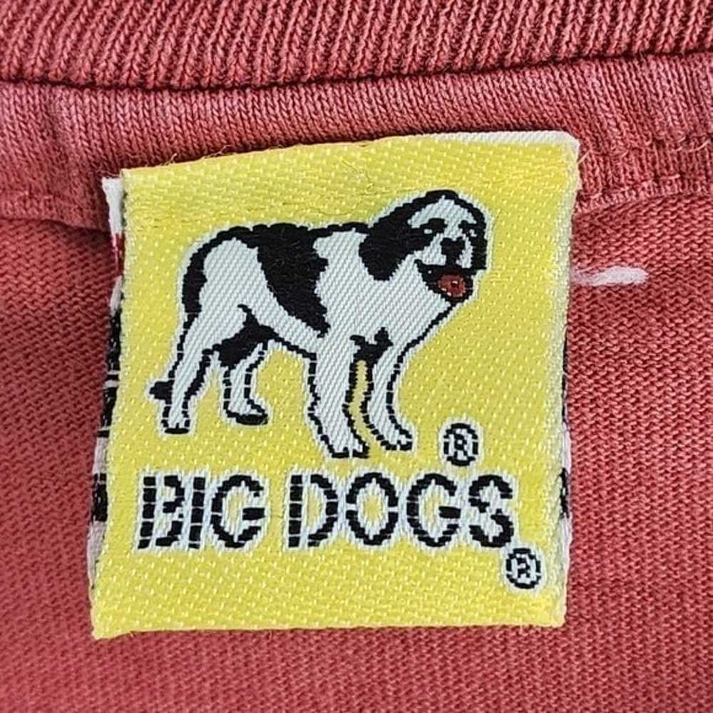 Vintage Big Dogs Single Stitch Short sleeve Men's… - image 8