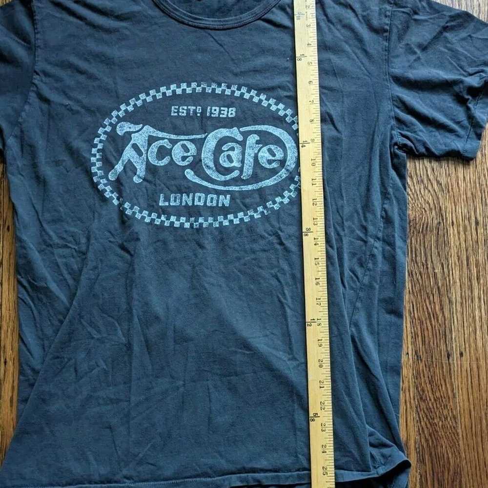 Rare Ace Cafe London T-shirt Black Motorcycle Bik… - image 2