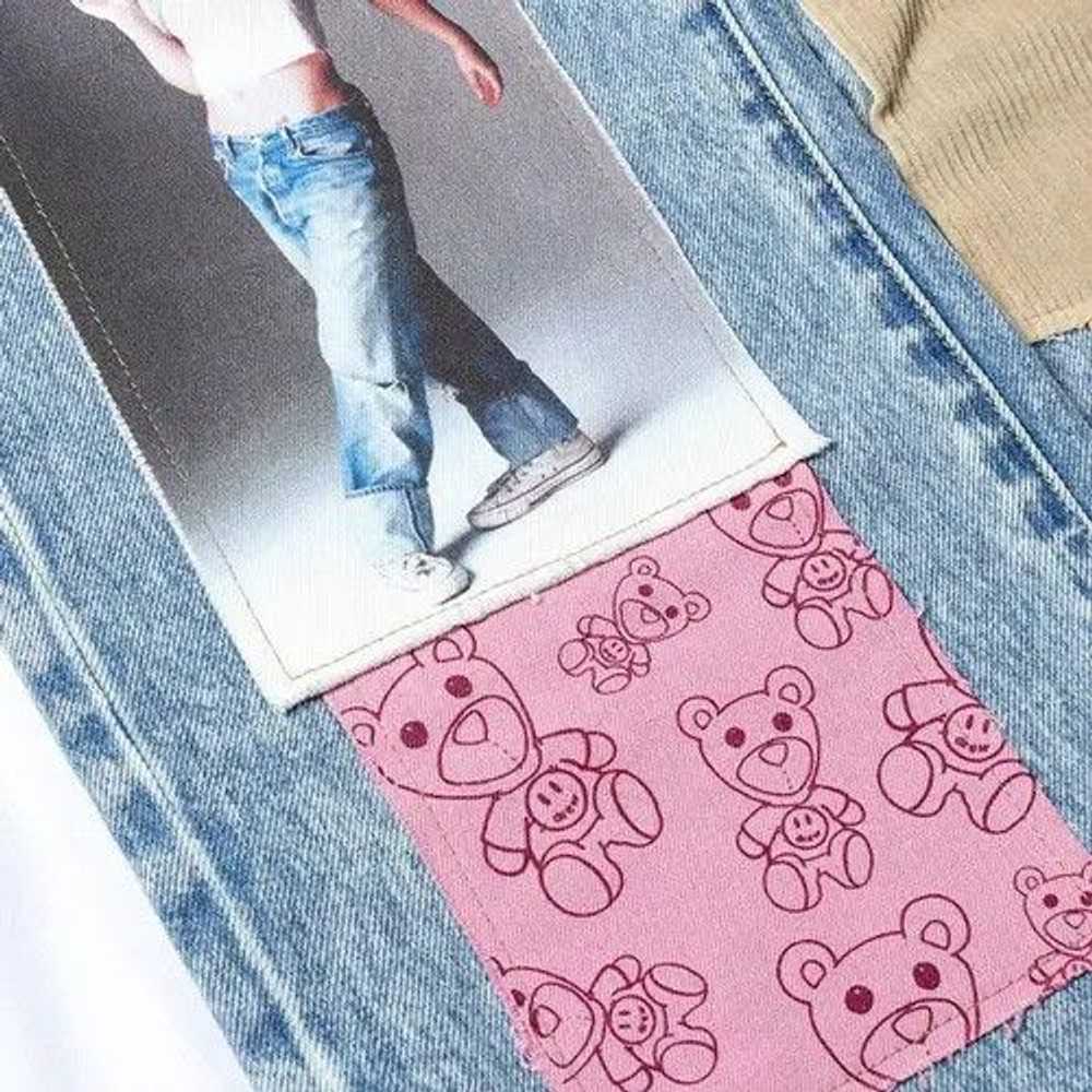 Japanese Brand × Streetwear × Vintage jeans Patch… - image 3