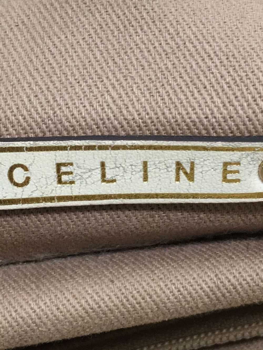 Celine Bittersweet Macadam Shoulder Bag Canvas Br… - image 5