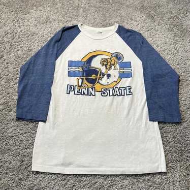 True Vintage PENN STATE LIONS T Shirt 1970s Made … - image 1