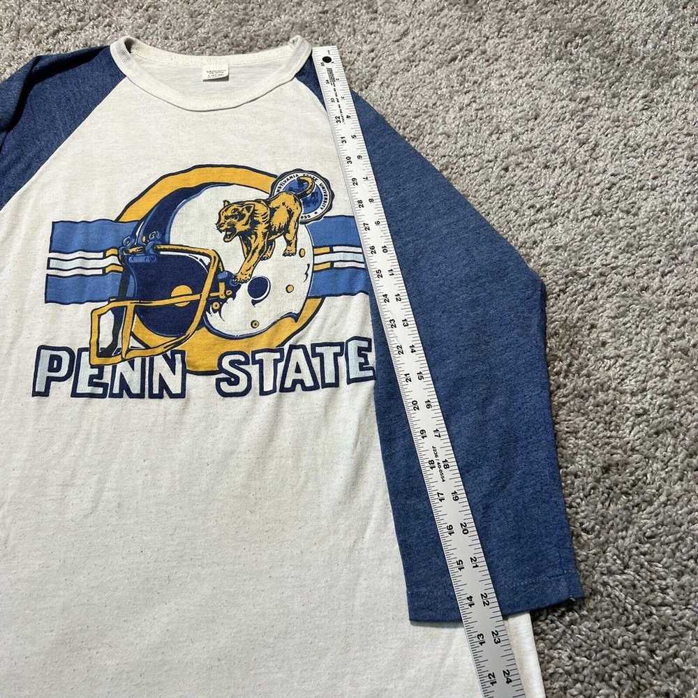 True Vintage PENN STATE LIONS T Shirt 1970s Made … - image 5