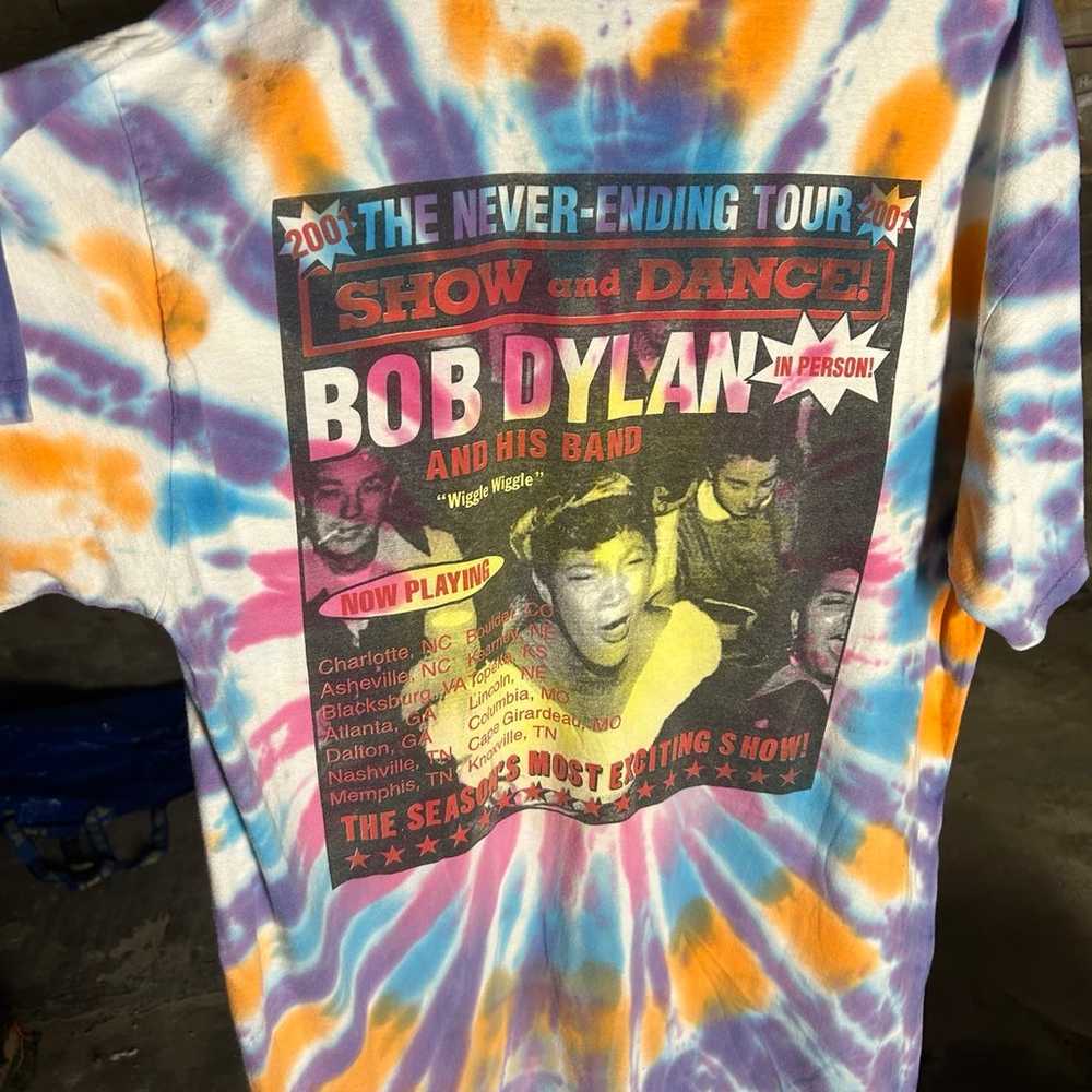 Bob Dylan The Never Ending Tour 2001 Vintage Long… - image 3