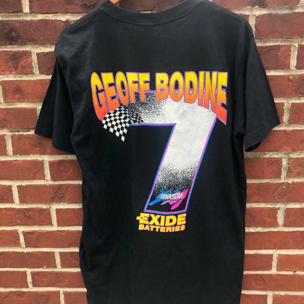 Vintage Geoff Bodine Nascar Tee - image 2