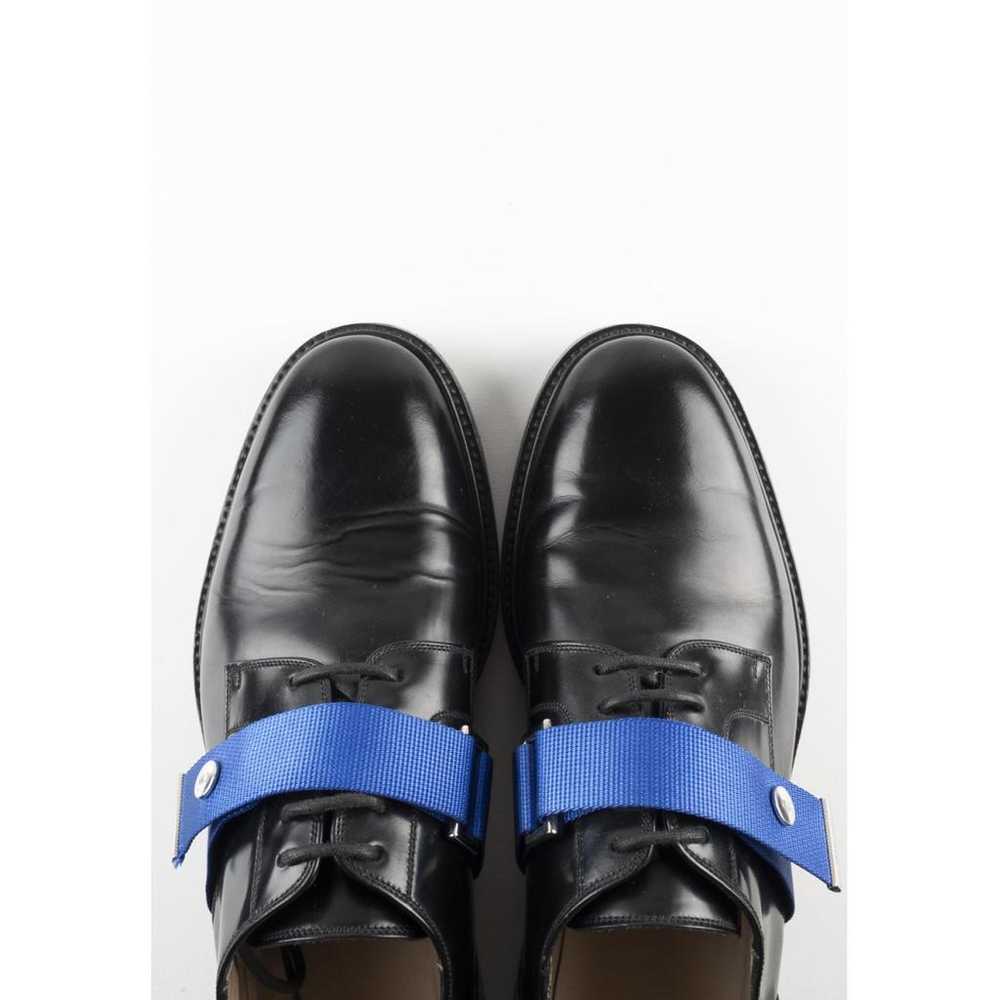 Dior Homme Patent leather lace ups - image 4