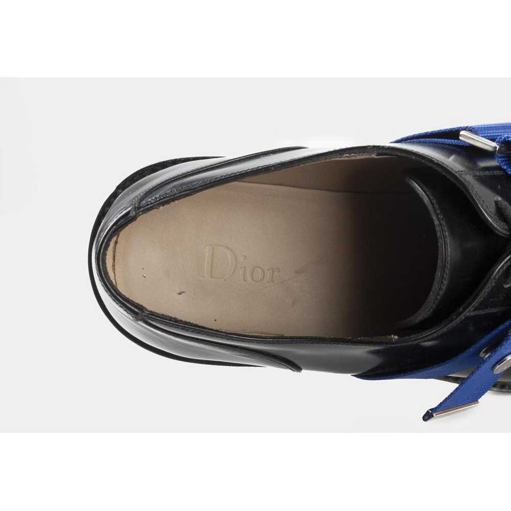 Dior Homme Patent leather lace ups - image 7