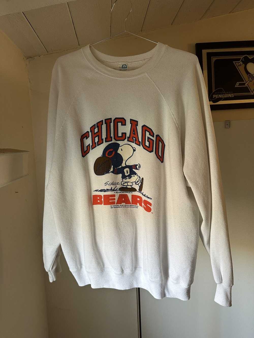 NFL × Peanuts × Vintage Chicago Bears vintage sno… - image 1