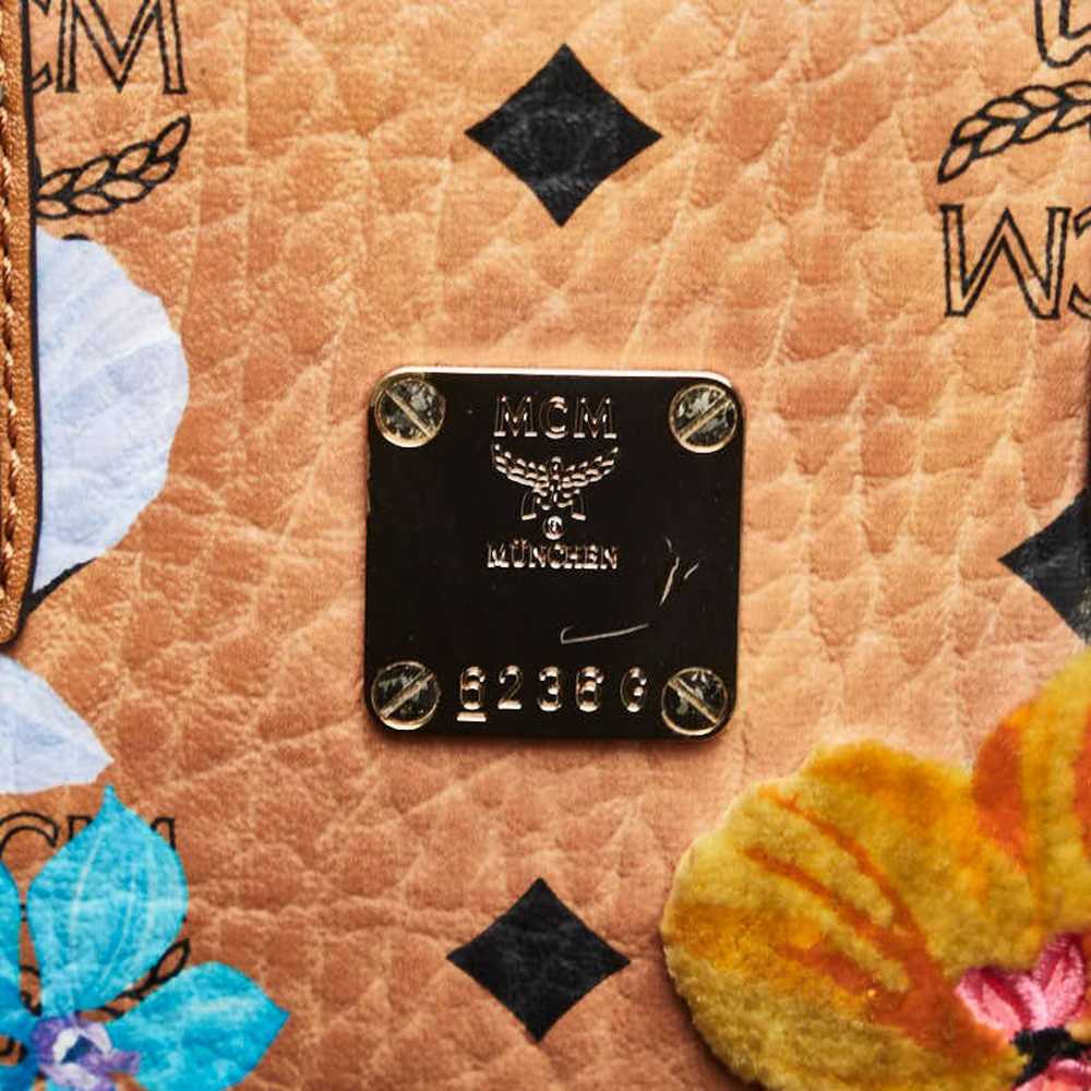 MCM MCM Visetos Glam Flower Handbag Shoulder Bag … - image 9