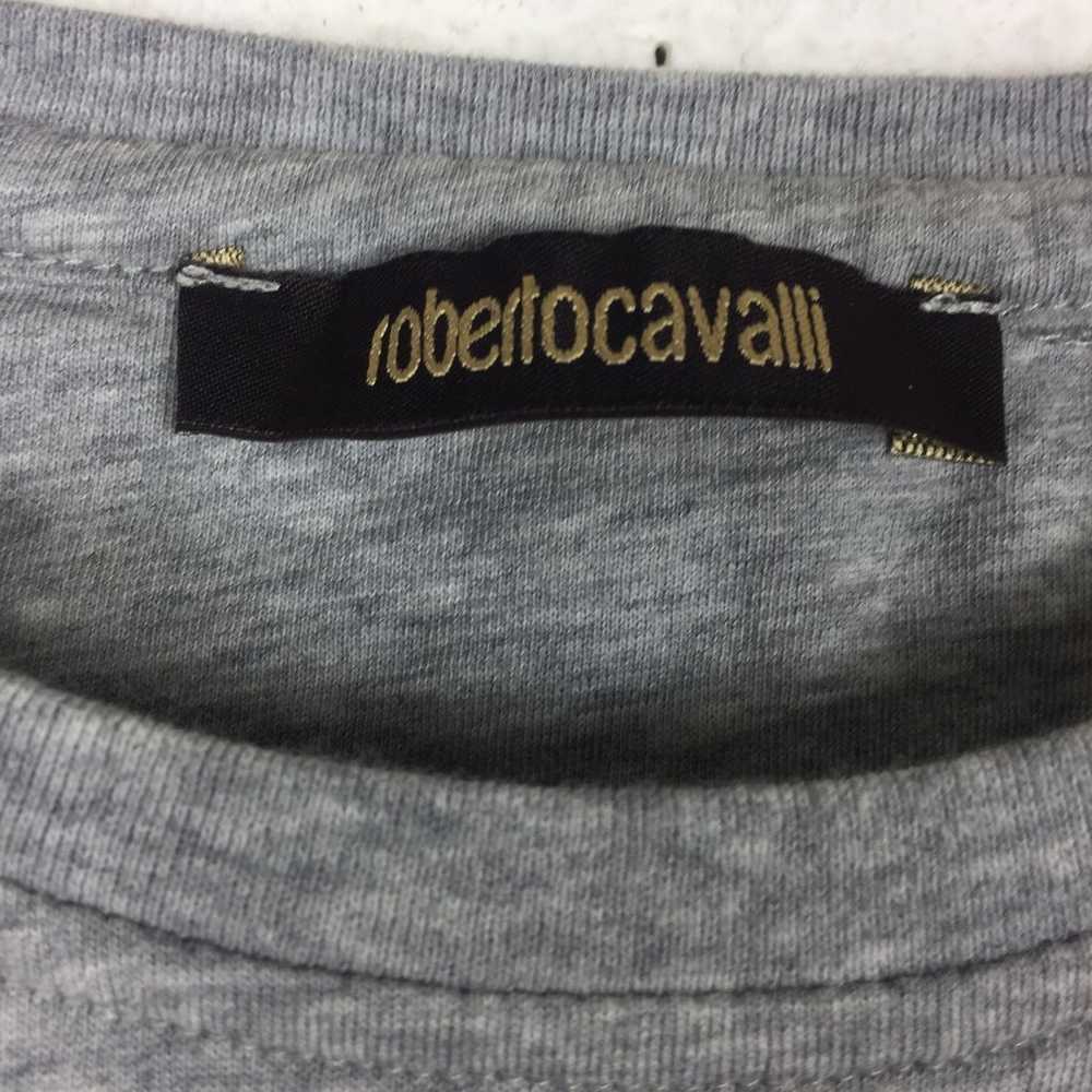 Roberto Cavalli Grey Tiger Short Sleeve Tee XL Co… - image 3