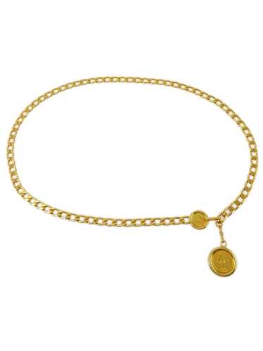 CHANEL Pre-Owned 1994 Medallion chain belt - Gold - image 1