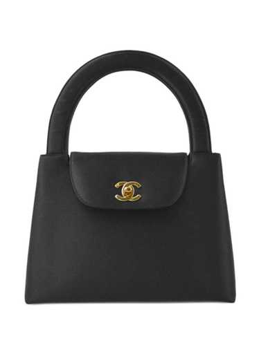 CHANEL Pre-Owned 1998 CC turn-lock handbag - Black - image 1