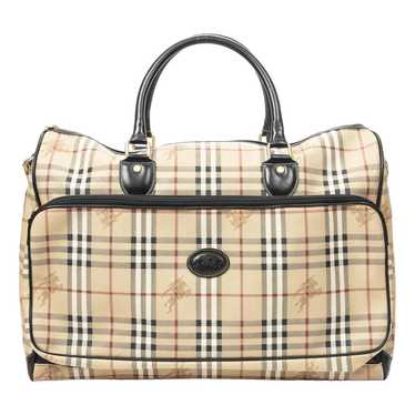 Burberry Leather travel bag - image 1