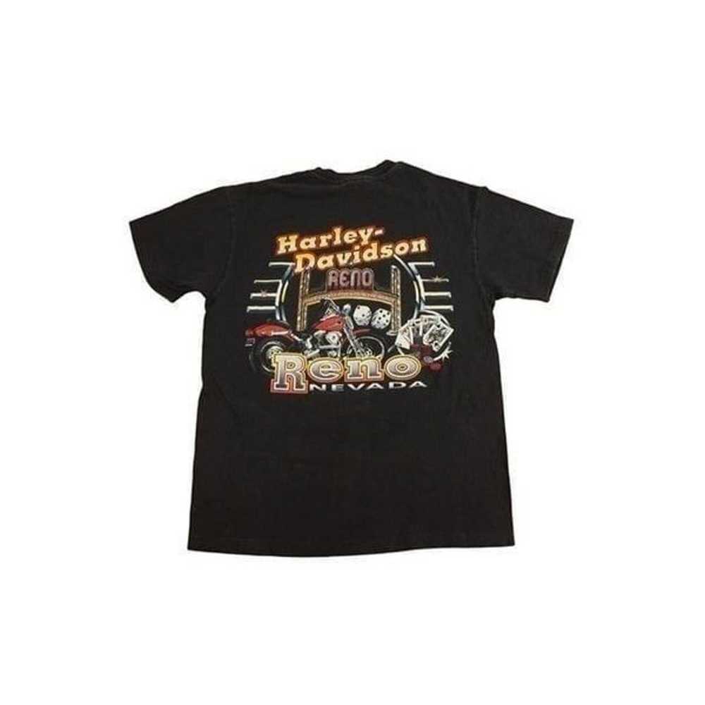 Vintage Harley Davidson Bald Eagle Tee Shirt M NK… - image 2