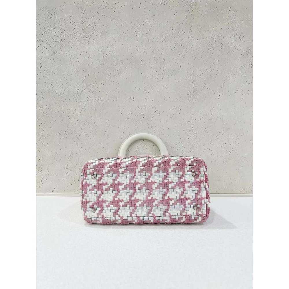 Dior Lady Dior linen handbag - image 5