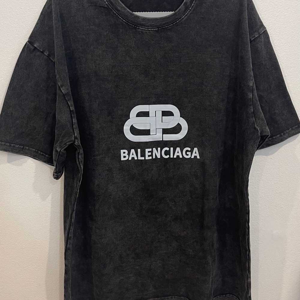 Balenciaga XL Gray T Shirt Men Short Sleeve Logo - image 7