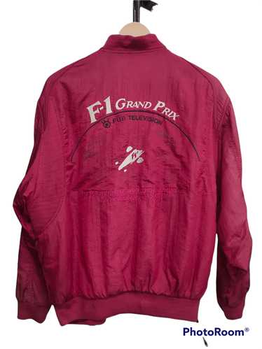 Racing × Vintage F1 grand Prix reversible jacket … - image 1