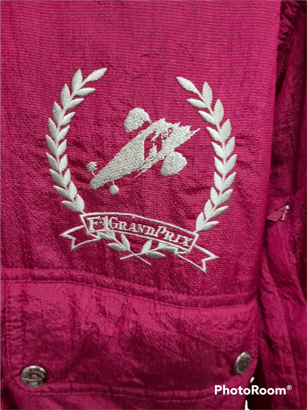 Racing × Vintage F1 grand Prix reversible jacket … - image 3